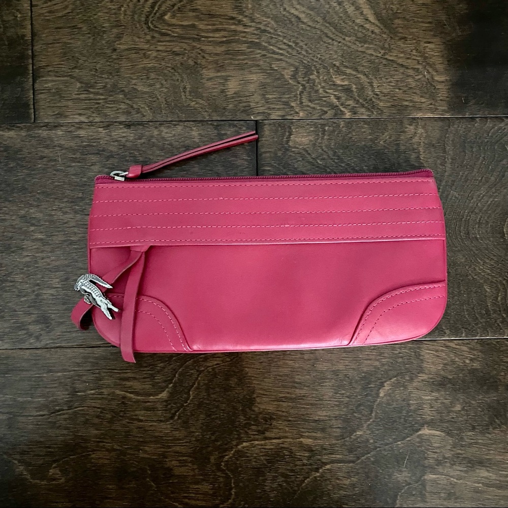 Lacoste Leather Pouch